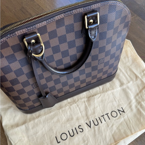 Louis Vuitton Handbags - Louis Vuitton Alma PM, material - Damier Ebene